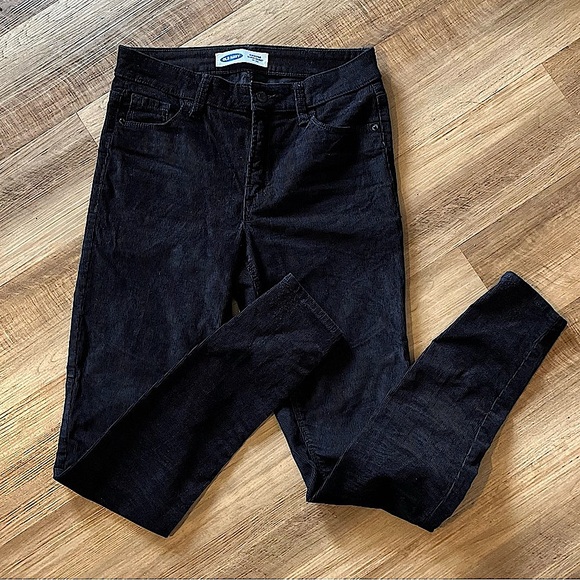 Old Navy Skinny Black Corduroys 4T - Picture 1 of 2